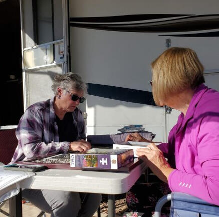 Jan and Gayle find this puzzling...