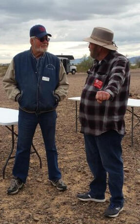Pastor Gary and Dave discussing important topics. Pastor Gary and Dave discussing important topics.